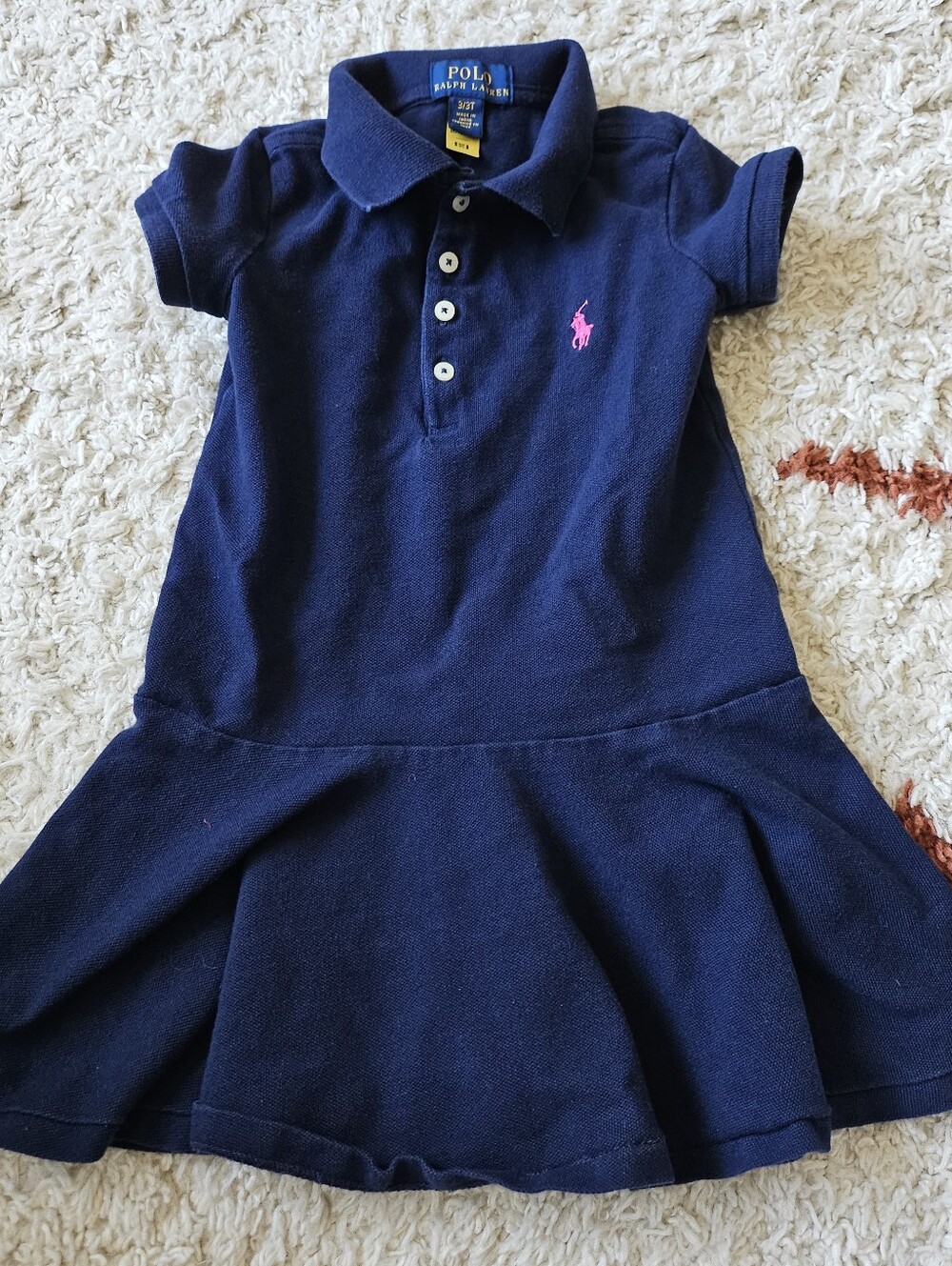 Polo by Ralph Lauren Blue Navy Dress 3T